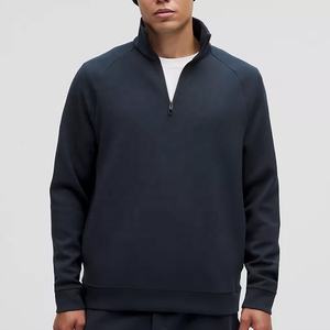 เสื้อสเวตเชิ้ตผ้าฟลีซคอตตอนมีฮู้ดแบบสวมหัวสำหรับผู้ชายฤดูหนาวเสื้อกันหนาวแห้งเร็วระบายอากาศปรับแต่งได้ - Product Image 1