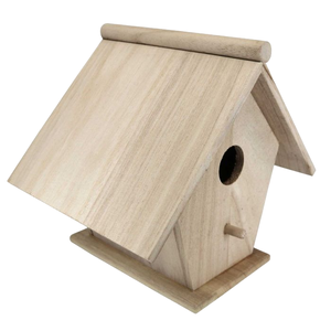 En precio efectivo Casa de pájaros de madera para exteriores o jardín en calidad duradera con acabado duradero Comedero de pájaros de madera - Product Image 1
