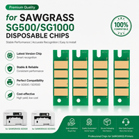 OCBESETJET Nouvelle Version Puce d'encre de sublimation à usage unique Sawgrass SG500 SG1000, puce jetable stable pour imprimante Ricoh