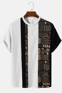 T-shirts pour hommes en coton 100% tricoté de haute qualité, imprimés sur mesure, écologiques, respirants, à séchage rapide, anti-plis, manches courtes - Product Image 5