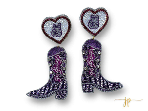 Top Selling Festive Handmade Seed Bead <b>Earrings</b> <b>Christmas</b> Embroidered Drop Jewelry for Women - Product Image 6
