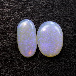 Pierres précieuses en vrac d'opale de feu bleue naturelle de Cabochon d'opale australienne pour la fabrication de bijoux toutes les tailles disponibles - Product Image 3