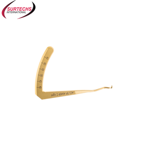 Surtechs Manual ACL Punta Derecha Rodilla Artroscopia Instrumento Quirúrgico Base Forma C - Product Image 4