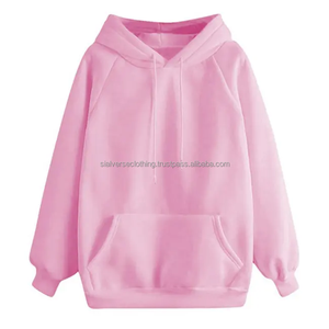 Sudadera con capucha lavada con ácido de tamaño completo para mujer, último estilo, ajuste holgado, tela transpirable suave, serigrafiado, cuello con capucha, logotipo frontal - Product Image 4