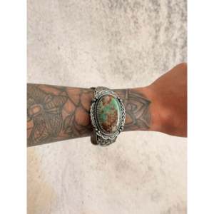 Randy Boyd Royston Fashion <b>Cuff</b> <b>Bracelet</b> with Turquoise & Sterling <b>Silver</b> Elegant Accessory - Product Image 2