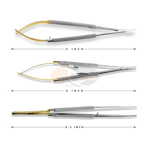 Ensemble de micro-pinceaux et de ciseaux, instruments chirurgicaux orthopédiques polyvalents, acier inoxydable résistant à la corrosion, haute précision, manuel - Product Image 2