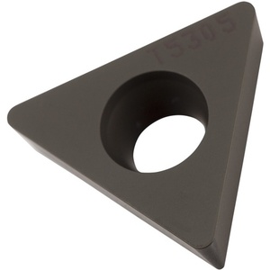 Inserto de Torneado Indexable ISO TCMW 16T304T5305 D.4.4mm con Recubrimiento MT-CVD Negro, Paquete de 10, para Herramientas de Torneado - Product Image 1