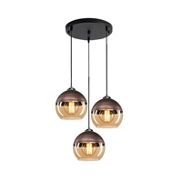 Lustre suspendu électrique moderne abstrait en métal artisanal de haute qualité, forme ovale |   Mariage