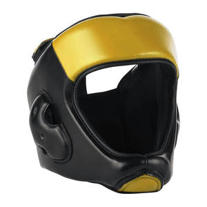 Protège-tête de boxe MMA professionnel de haute qualité, respirant, léger, fermeture à boucle et crochet, personnalisable, pour l'entraînement des adultes - Product Image 1