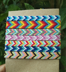 Custom Chevron Friendship <b>Bracelet</b> Chevron - Colorful - <b>String</b> - Trendy - *CUSTOMIZABLE* - Product Image 3