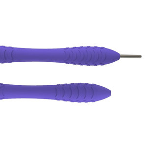 Soporte Profesional para Espejo Dental Morado con Funda de Silicona Resistente al Calor, Mango de Silicona para Examen Oral, Diseño Antifatiga - Product Image 6