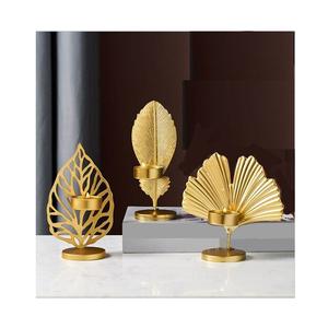 Handmade gold color brass <b>candle</b> holder superior quality table top <b>candle</b> holder for home decor accessories - Product Image 3