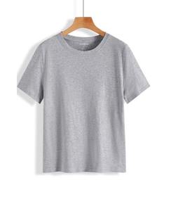 เสื้อยืดคอกลม100% ออกแบบได้ตามต้องการสำหรับผู้ชายเสื้อยืดคอกลมลายเรียบหรูขนาดพลัสไซส์ใหญ่พิเศษ - Product Image 2