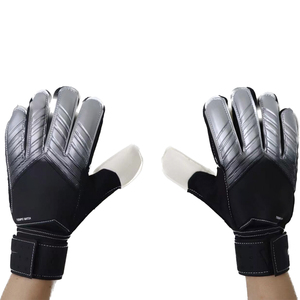 Gants de gardien de but de football professionnel pour hommes Fabrication OEM Vêtements de formation en cuir de haute qualité - Product Image 1