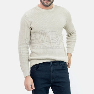 Pull en coton mélangé 100% premium, léger et chaud pour l'hiver, couleur personnalisée, pull pour homme - Product Image 2