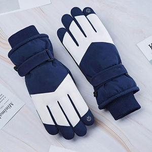 Gants de ski d'hiver imperméables Doublure douce et chaude Équipement de neige d'extérieur durable Ajustement confortable pour une utilisation par temps froid Avec une haute qualité - Product Image 3