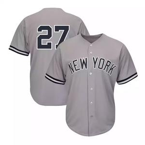 2024 maillots de Baseball pour hommes Logo personnalisé vêtements de sport en gros respirant imprimé personnalisable séchage rapide 100% Polyester haut - Product Image 6