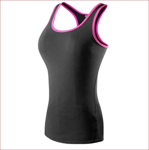 Harry Johnson Production Solid Color Racerback Tank Tops Quick Dry Knitted Sporty Sleeveless 100% Polyester Workout Wear 2026 - Product Image 2