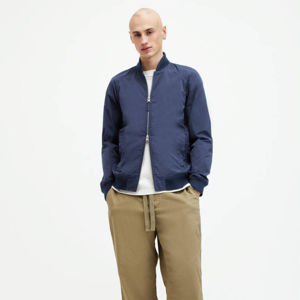 Veste bomber pour homme à manches longues, légère, avec impression de logo personnalisée, nouveau design, fermeture à boutons recouverts, toile d'hiver, style streetwear - Product Image 1