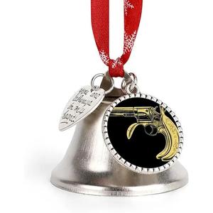 Ornement de décoration de cloche de noël en métal fait à la main de qualité supérieure pour la fête de vacances décor festif artistique Vintage cloche de noël en vrac - Product Image 2