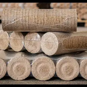 Briquetes de madeira 100% de alta qualidade Preço barato Briquetes de madeira para sistema de aquecimento industrial e doméstico a baixo custo