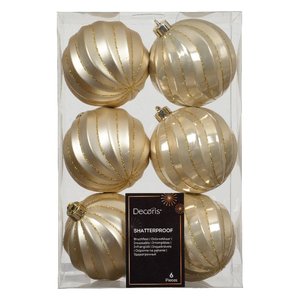 Kaemingk 6-Piece Christmas <b>Tree</b> Ball Set <b>Plastic</b> Pearl 26076 Christmas Ball & <b>Tree</b> Ornaments - Product Image 1