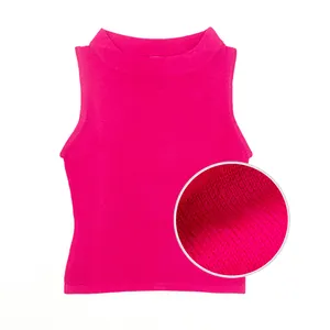 Discount Offer On Sexy Party Wear Ladies Pink Sleeveless Pullover From Nepal