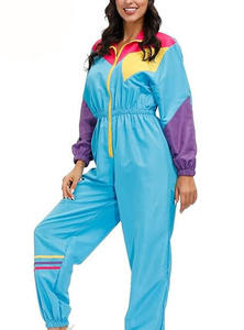 Ensemble survêtement pour femme, streetwear personnalisé, coupe-vent, 2 pièces, léger, surdimensionné, uni, en nylon, pour femme - Product Image 4