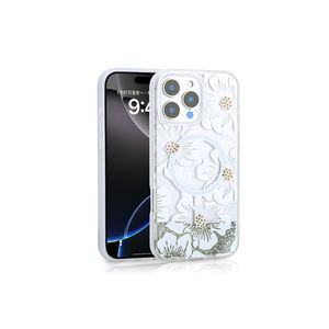 Coque arrière transparente antichoc de luxe avec paillettes, en silicone liquide souple pour iPhone 16 Pro et pour téléphones mobiles iPhone Plus - Product Image 2