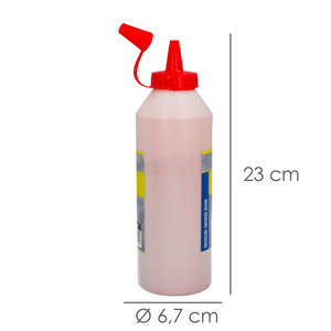 Polvere di gesso rosso, barattolo da 500 grammi - Product Image 2