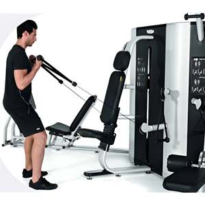 Sistema de Gimnasio Multifuncional Remanufacturado Plurima para Entrenamiento de Fuerza de Cuerpo Completo con Función para Brazos - Product Image 3