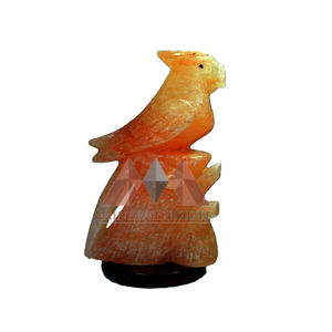 Lámpara Decorativa Artesanal de Material Orgánico Tallada a Mano con Forma de Loro del Himalaya 2025 - Regalo para Bodas y Negocios - Product Image 2