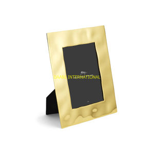 Cadre photo en métal de luxe Design de branche florale cadre photo de table décoratif pour bureau à domicile cadeau d'anniversaire de mariage - Product Image 6