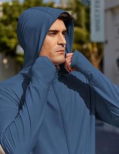Sudaderas Casuales de Invierno para Hombre, Color Sólido, Poliéster/Algodón, Felpa, Corte Regular con Diseño de Bolsillo, Ecológicas, de Secado Rápido y Transpirables - Product Image 5