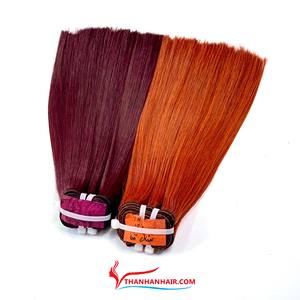 Prix de gros Paquet de cheveux brillants texture de couleur chaude droite fournisseur fiable meilleurs extensions de cheveux bruts vietnamiens lisses - Product Image 3