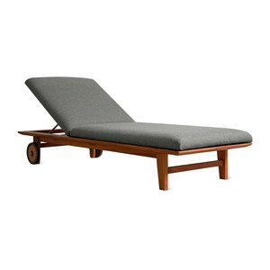 Tumbonas para Tomar el Sol, Muebles de Jardín para Piscina, Madera de Teca para Playa - Leli - Product Image 2