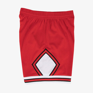 2025 pantalones cortos de hombre blancos y opacos de malla de poliéster 100% secos y cómodos con cintura elástica y cinta de punto a rayas - Product Image 6