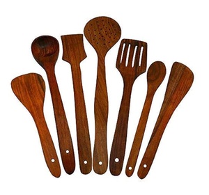 Cuchara de madera de calidad superior Cubiertos sostenibles Cucharas de cocina y servicio de la mejor calidad para fiestas. - Product Image 6