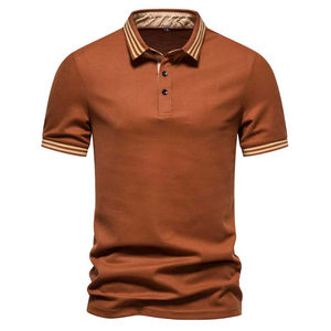 Camisas Polo Diseño de calidad superior Mejor calidad Buena venta Transpirable Diseño personalizado Hombres Ropa casual Camisas Polo Servicio OEM - Product Image 1