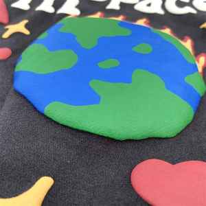 Chándal moderno con estampado texturizado, diseñado con arte texturizado de alta calidad, que ofrece comodidad y estilo para ropa informal de calle. - Product Image 6