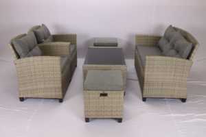 Modern Design Rattan <b>Garden</b> Furniture Rattan Wicker Outdoor Dining Set Mora Set 2 Stools 5Mm <b>Glass</b> <b>Table</b> <b>Top</b> Phu Linh Wholesaler - Product Image 4