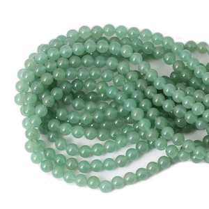 Cuentas de Piedra, Cuentas de Aventurina Verde, Hilo de Cuentas, Joyería de Piedra, Gema Suelta y Lisa, Collar Curativo, Cristal Natural, Mayorista - Product Image 2