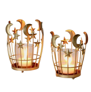 Bougie en métal artisanal bougeoir votif chauffe-plat bougeoir personnalisé pour décorations de mariage décor de Table cadeau de noël - Product Image 3