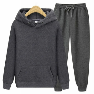 Ensembles décontractés respirants avec logo personnalisé, tendance du moment, prix raisonnable, en molleton de coton chaud, unisexe, pour l'hiver - Product Image 3