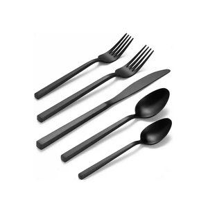 ชุดช้อนส้อมเหล็กกระจกที่เหมาะสำหรับทันสมัยช้อนรับประทานอาหารช้อนรับประทานอาหารชุดช้อนเครื่องใช้บนโต๊ะอาหาร - Product Image 2