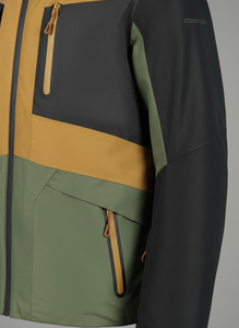 เสื้อแจ็คเก็ตผู้ชายทรงสลิม คอตั้ง สไตล์วินเทจ พร้อมฮู้ด สำหรับกิจกรรมกลางแจ้ง ประสิทธิภาพสูง เหมาะสำหรับการเดินป่า ตั้งแคมป์ และท่องเที่ยวในฤดูร้อน - Product Image 5