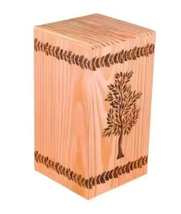 Urnes de crémation en bois de style américain moderne faites à la main de super qualité pour les adultes masculins et féminins urnes décoratives - Product Image 3