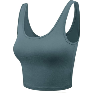 New 2025 High Support Hanging Neck Deep <b>U</b> Backless Sports Bra for Women - Product Image 3