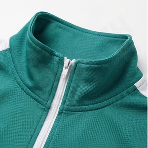 Ensemble de survêtements pour hommes en gros, couleur personnalisée, haute qualité, respirant, pour la salle de sport, la course à pied, l'entraînement, vêtements de sport, tenue deux pièces - Product Image 4