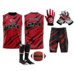 Ensemble de football 7v7 personnalisé, respirant, compressif, antibactérien, à séchage rapide, uniformes d'entraînement, kit de maillots 7 contre 7, taille plus, ensemble de maillots 7v7 - Product Image 6
